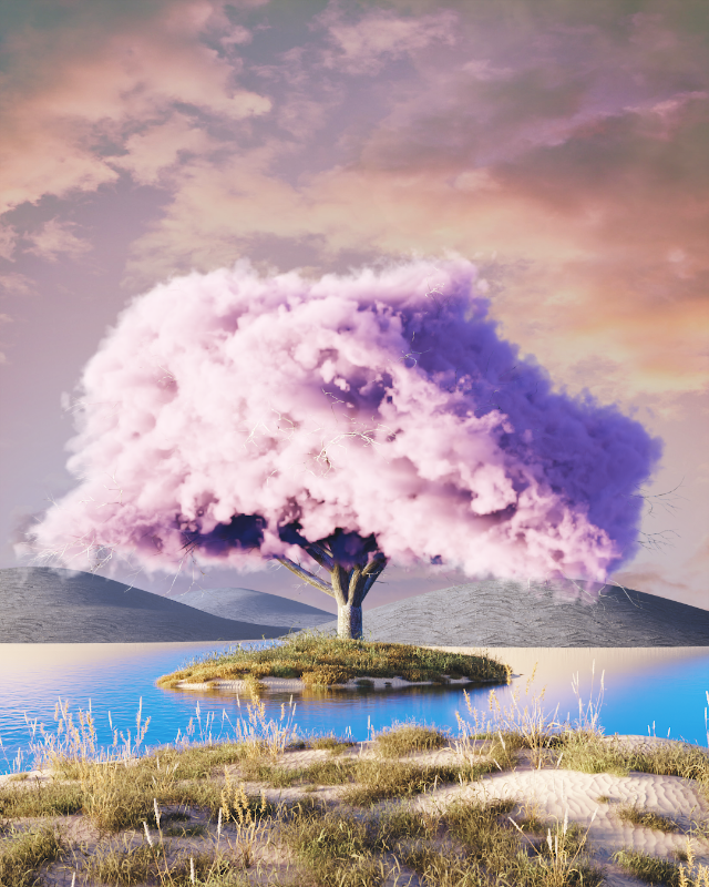 Cloudy desert #13 static token preview