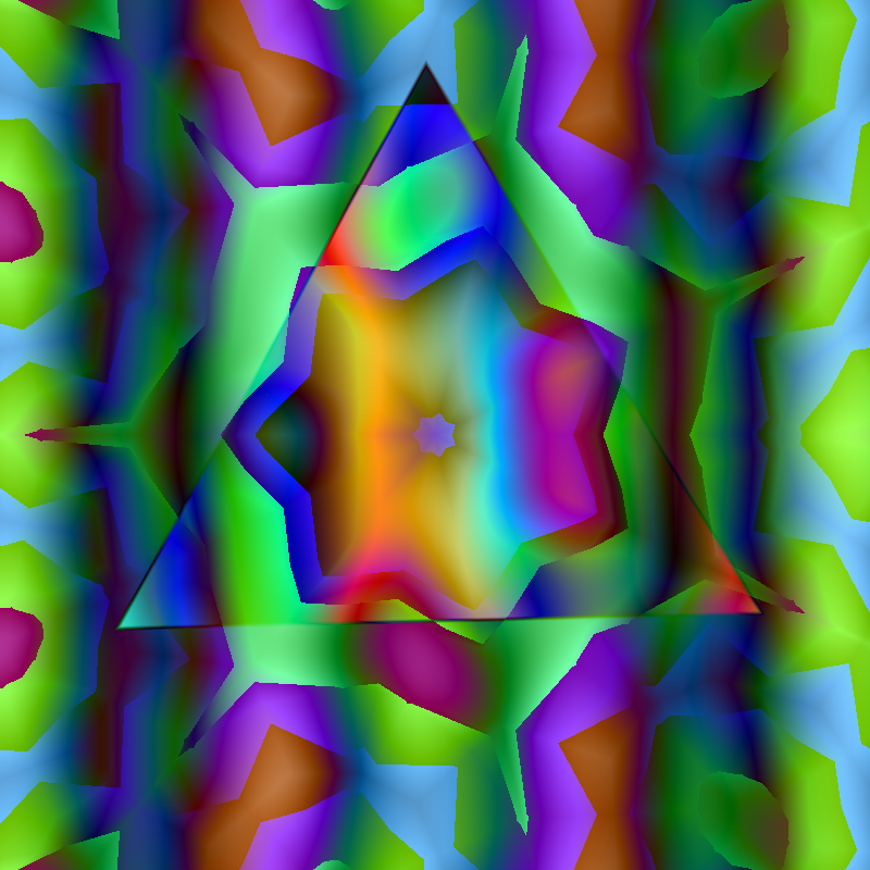 Multiple Colorful Shapes #12 static token preview