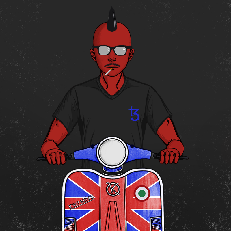 SCOOTER RIOT #230 static token preview
