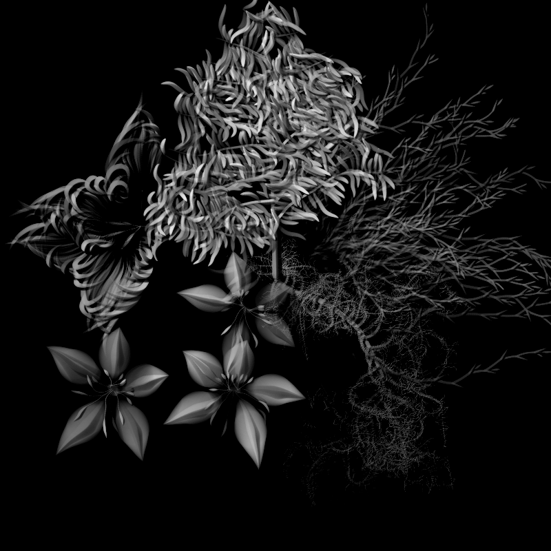 Botanical Ghosts #8 static token preview