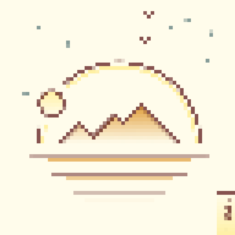 Minimal Landscapes #135 static token preview