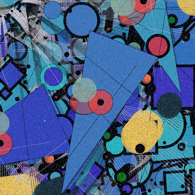 Kandinsky's mind #13 static token preview