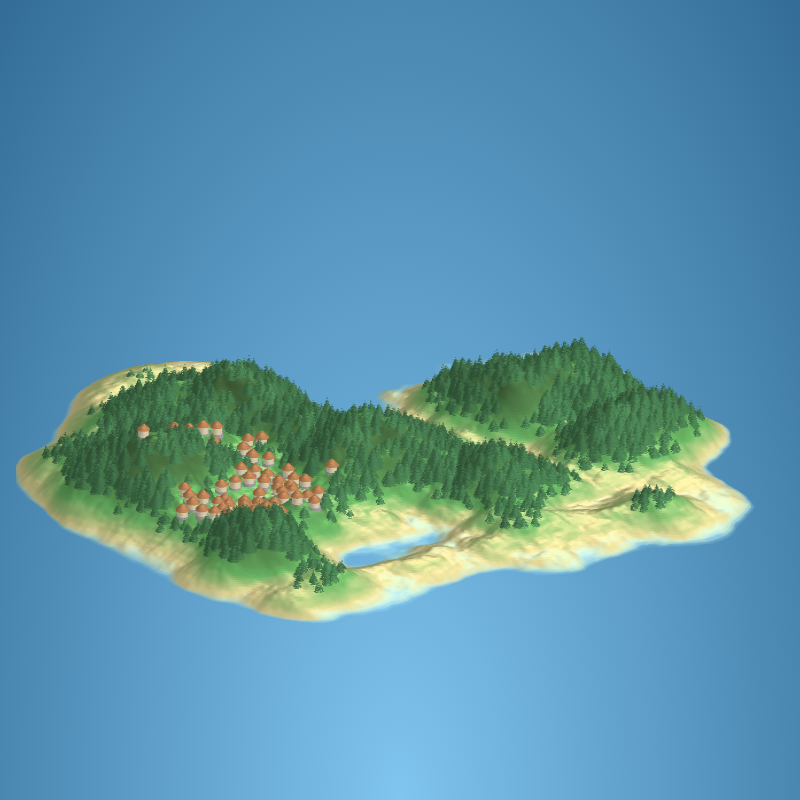 Island #19 static token preview