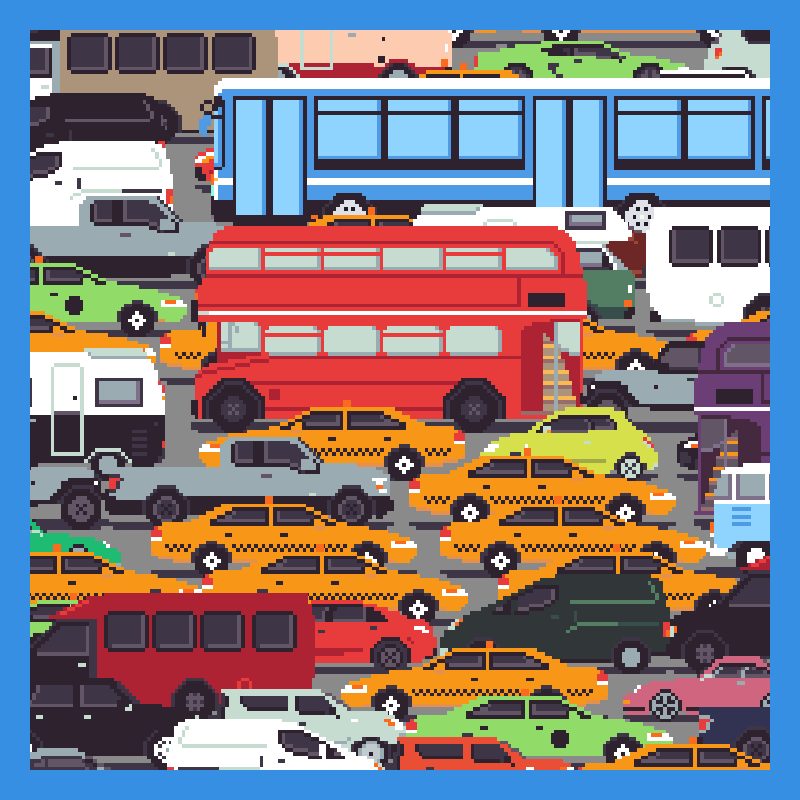 Traffic Jam #22 static token preview
