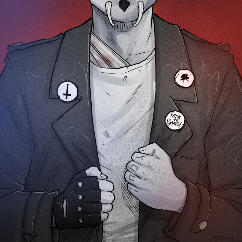 PUNX NOT DEAD #211 static token preview
