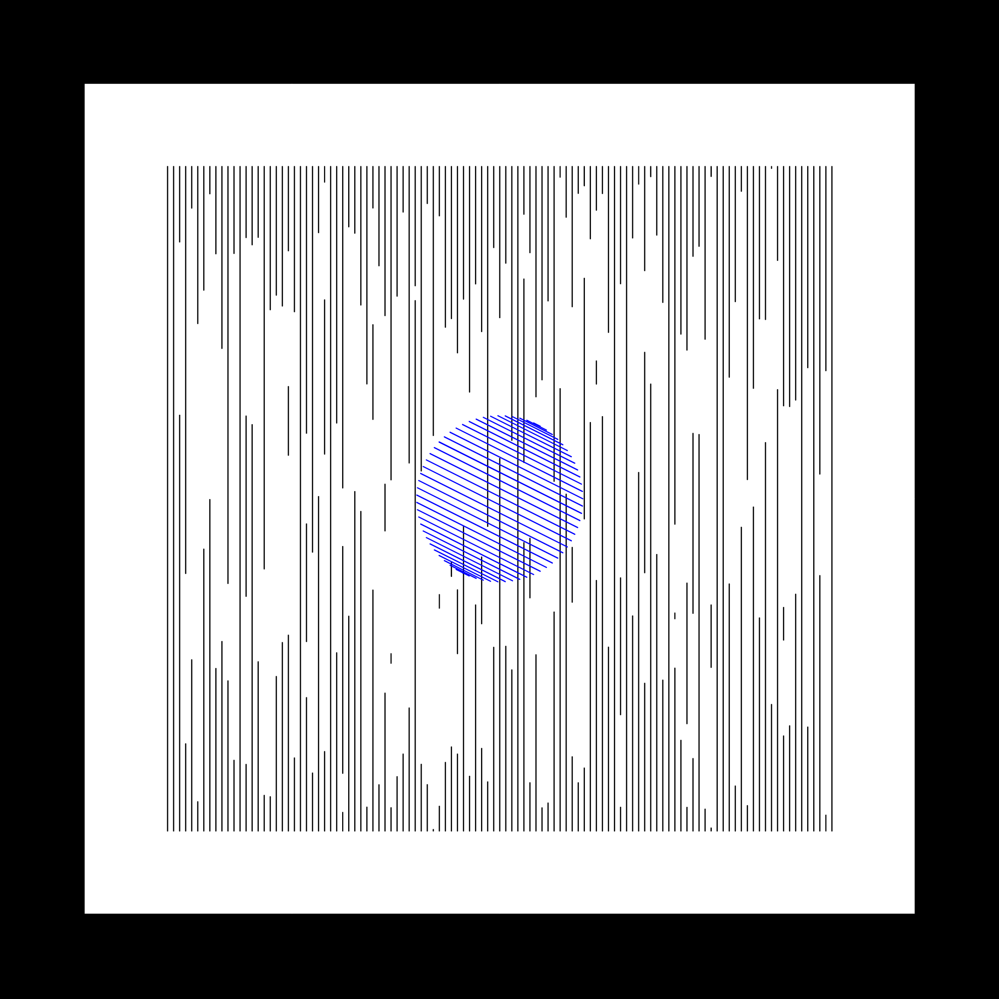 111 lignes verticales et un rond #4 static token preview