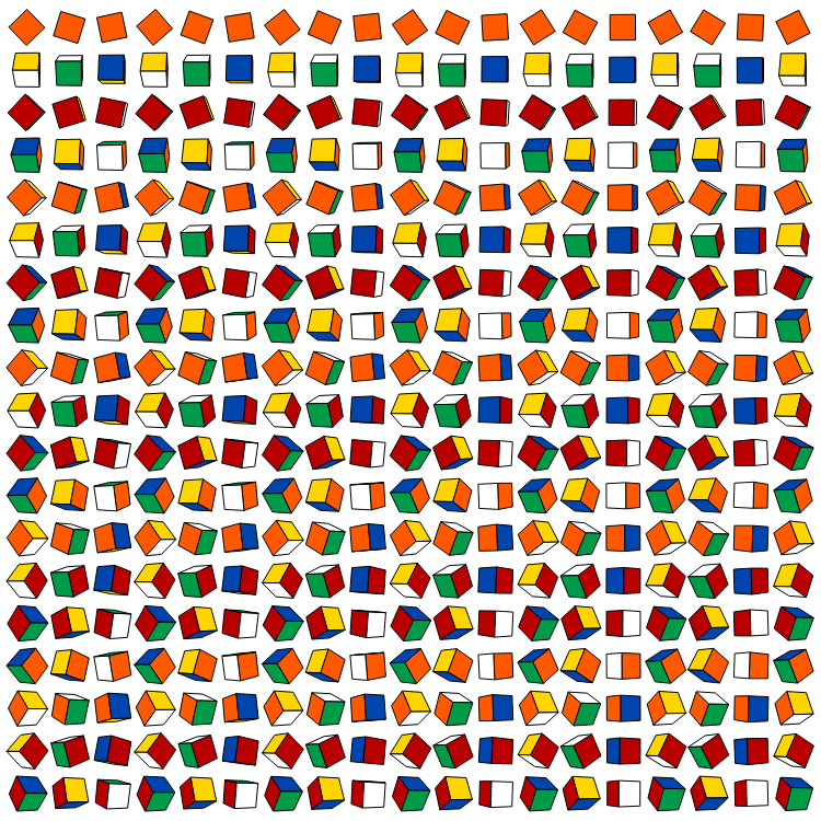 rubikVoxels #25 static token preview