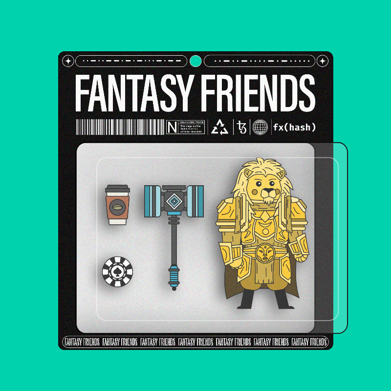 Fantasy Friends #11 static token preview