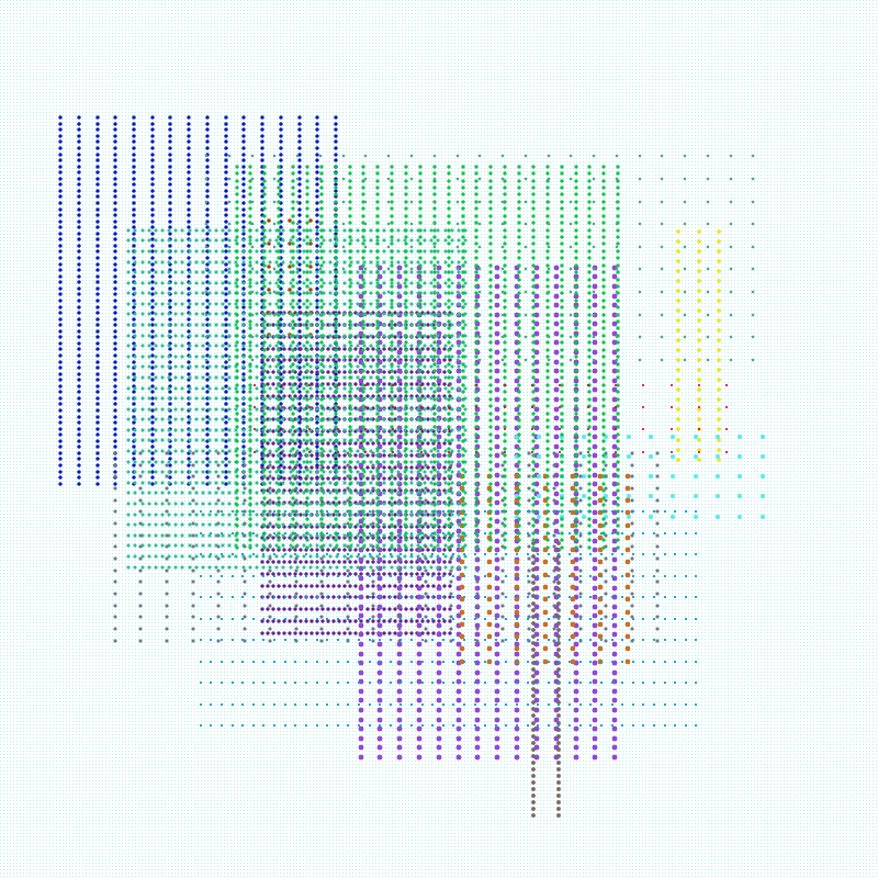 pointillist patchwork #20 static token preview