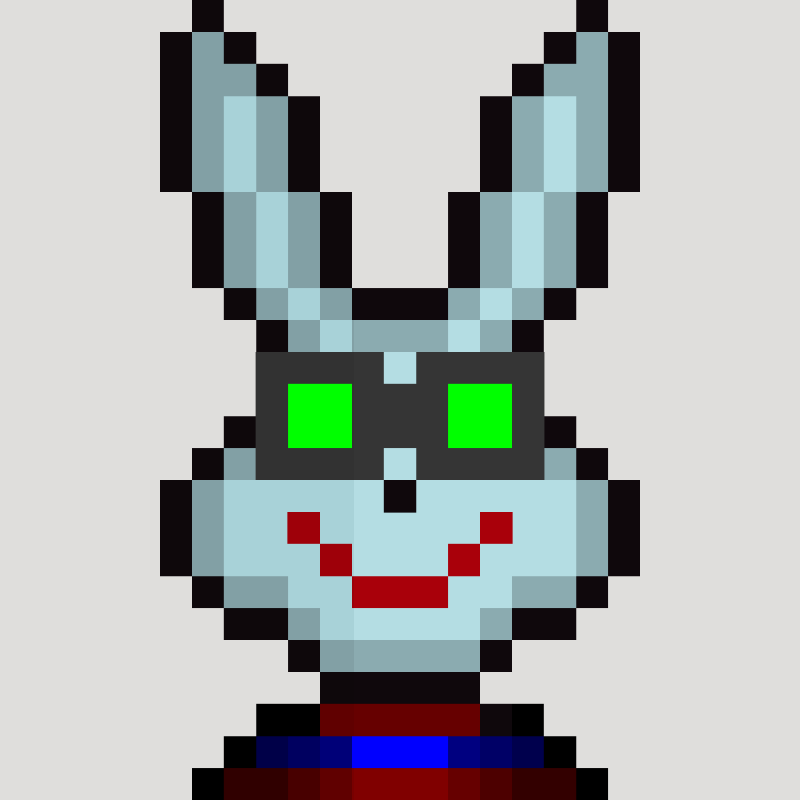 Morixels Rabbits #16 static token preview