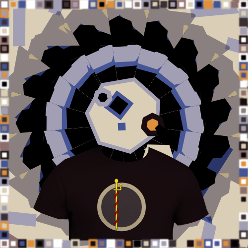 Boring Artist #18 static token preview