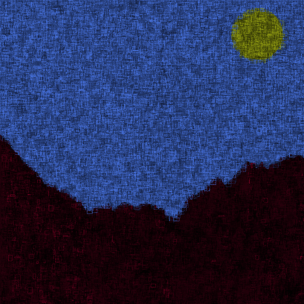 Classic generative landscape V2 #23 static token preview