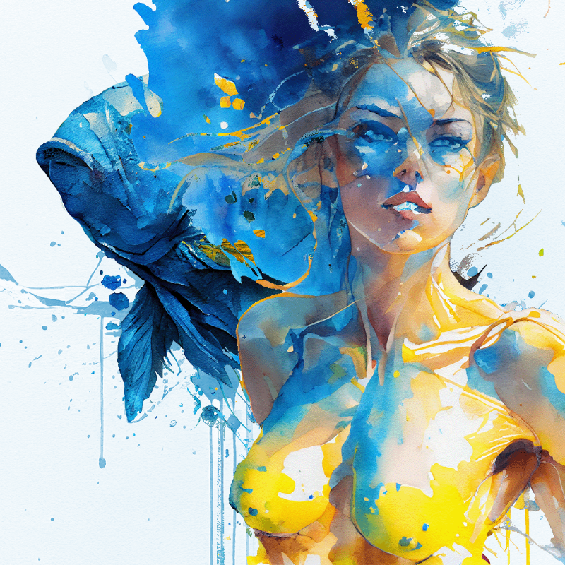 Artemis and Fish #18 static token preview