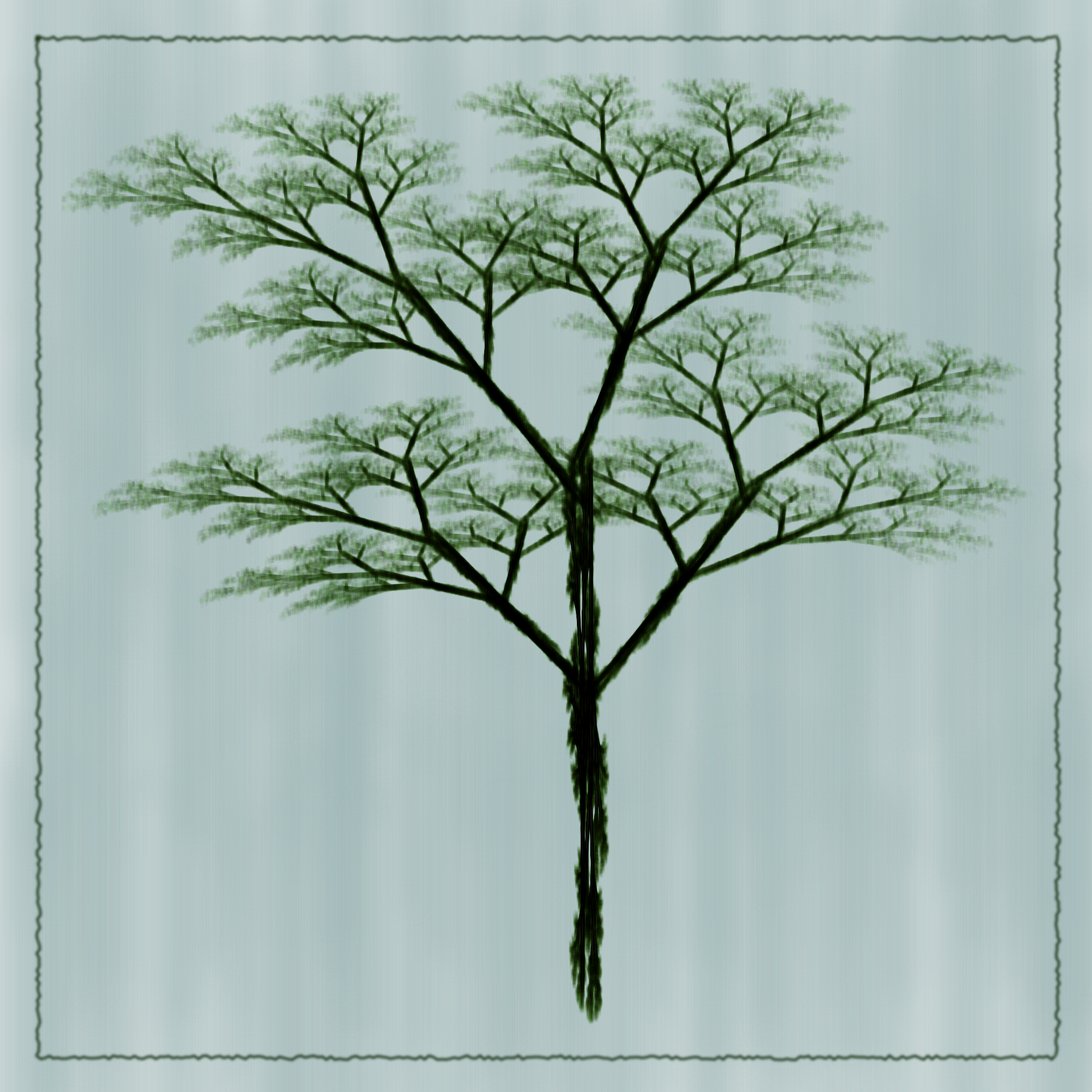 Tree on Silk #10 static token preview