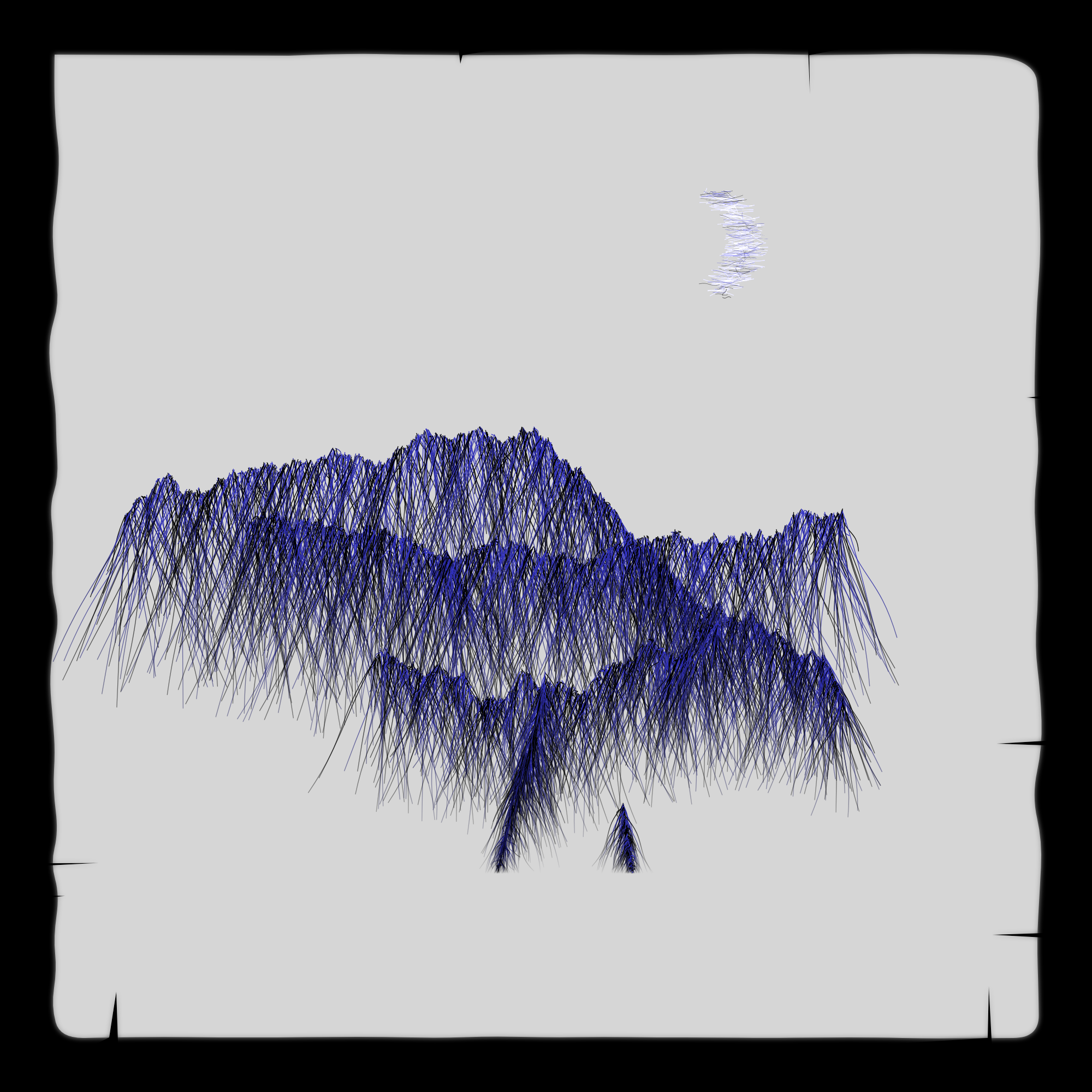 Misty Mountains #8 static token preview