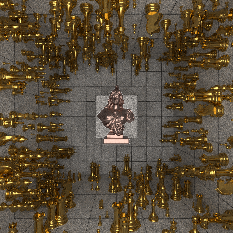 Block of chess #5 static token preview