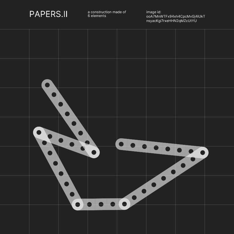 PAPERS.II #5 static token preview