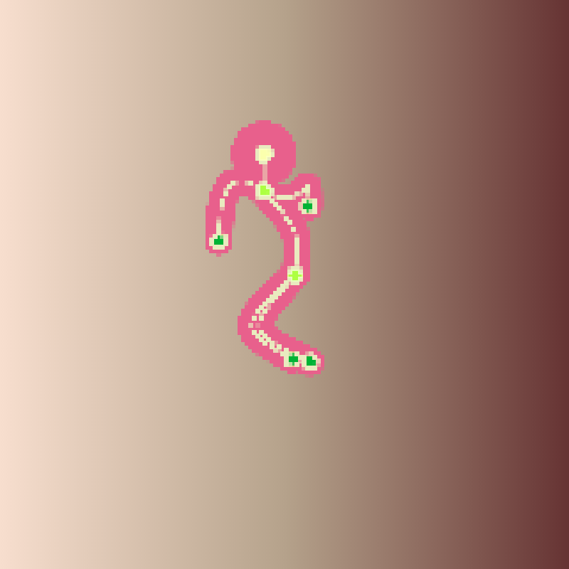 Pixel Dancer #25 static token preview