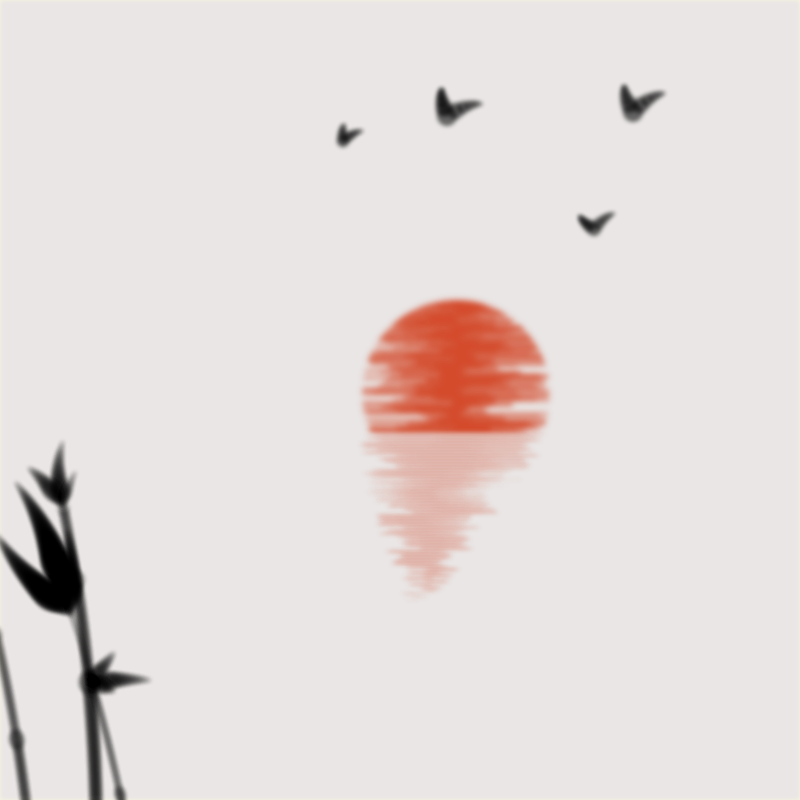 Sunset on Water #23 static token preview