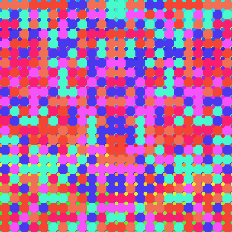 Squares and dots #7 static token preview