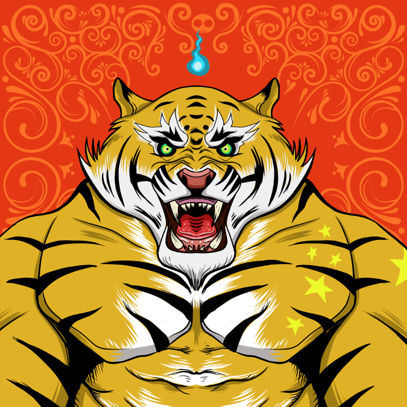 Original Fake Tygers #14 static token preview