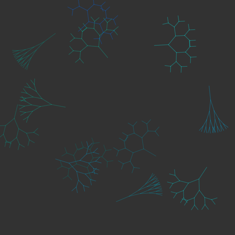Fractal Swarm #11 static token preview
