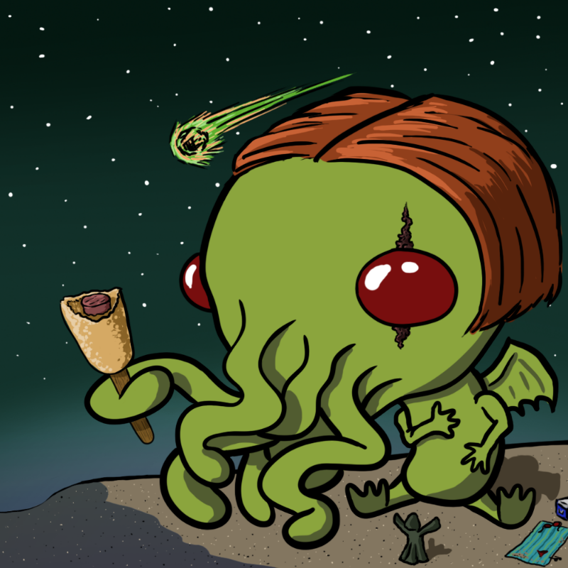 Chibi-thulhu #17 static token preview