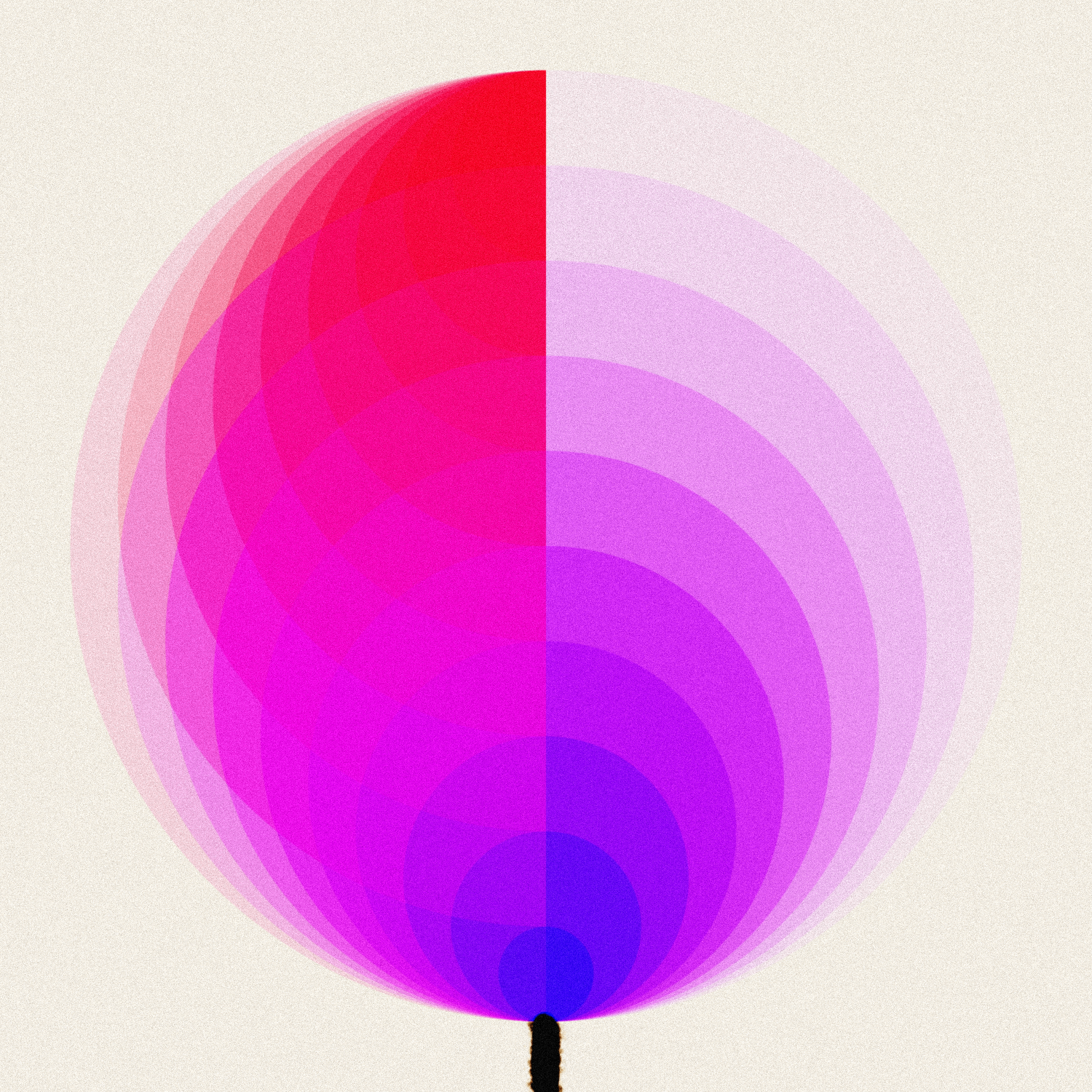 Fx(hash) Generative Birthday Candle #4 static token preview