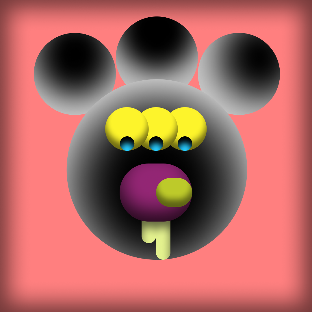 Toxic mouse mutant (TMM) #1 static token preview