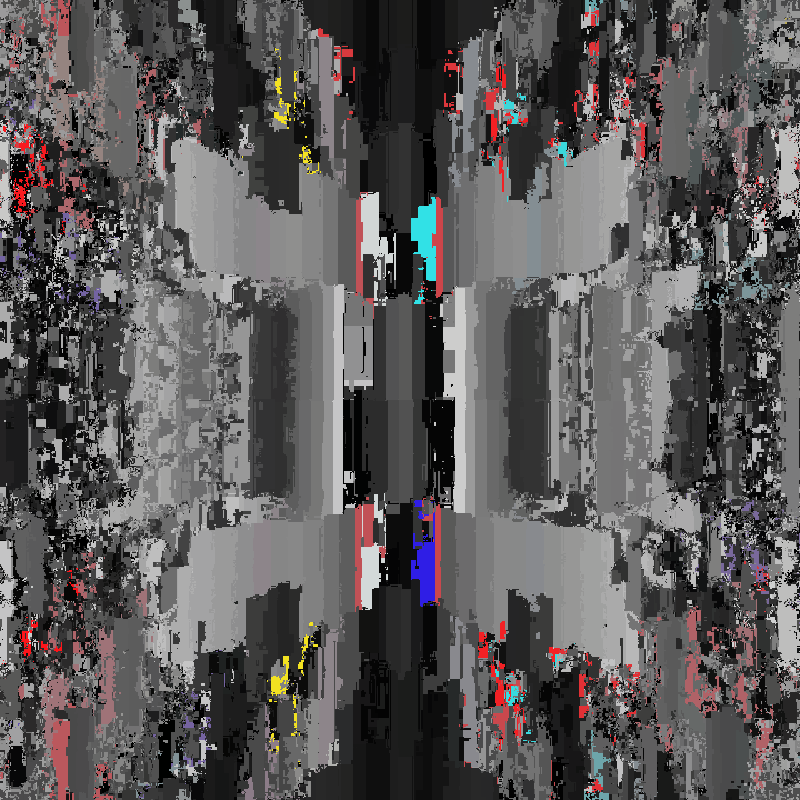 Glitchy feedback void #6 static token preview