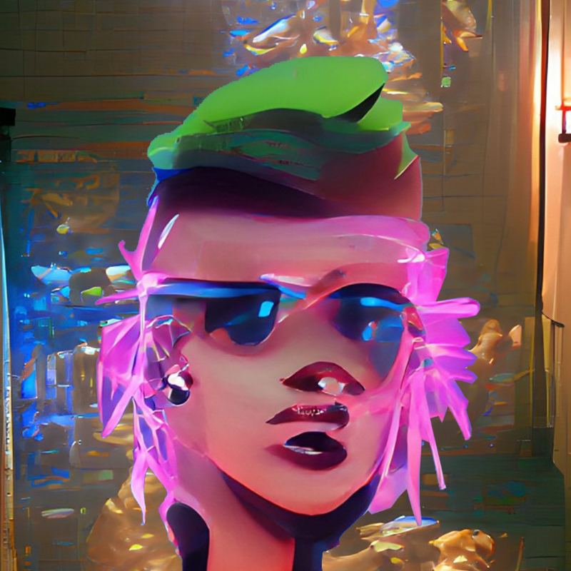 Female hack squad #53 static token preview
