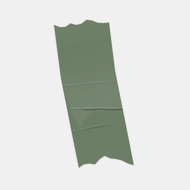A scrap of vinyl tape #15 static token preview