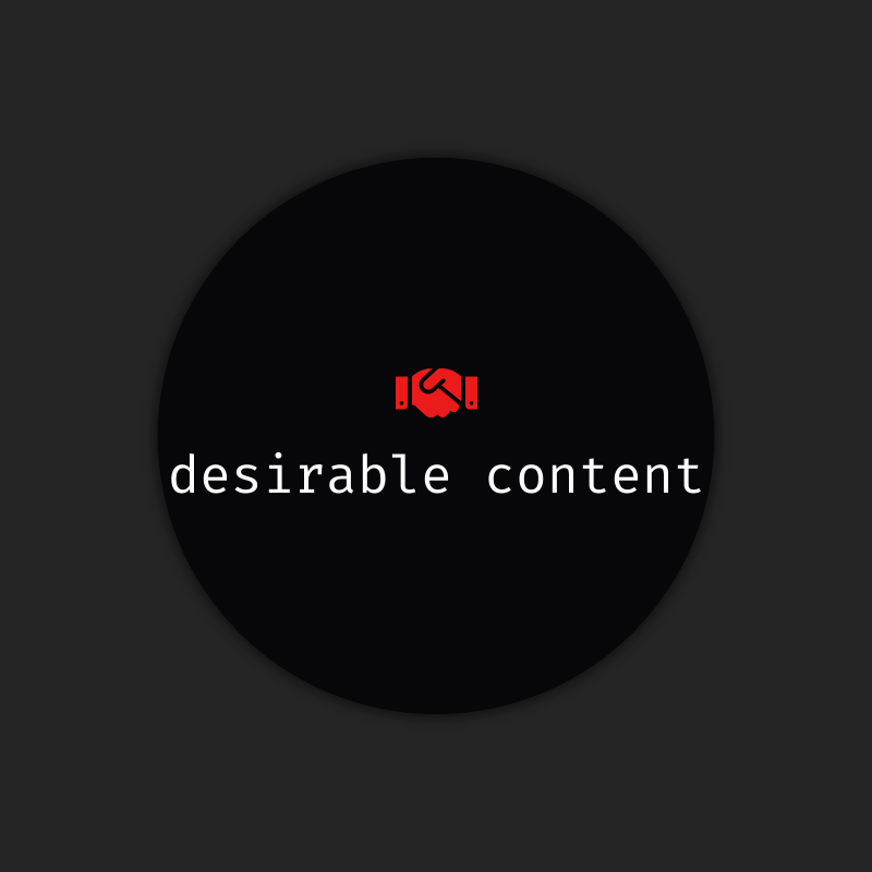desirable content #22 static token preview