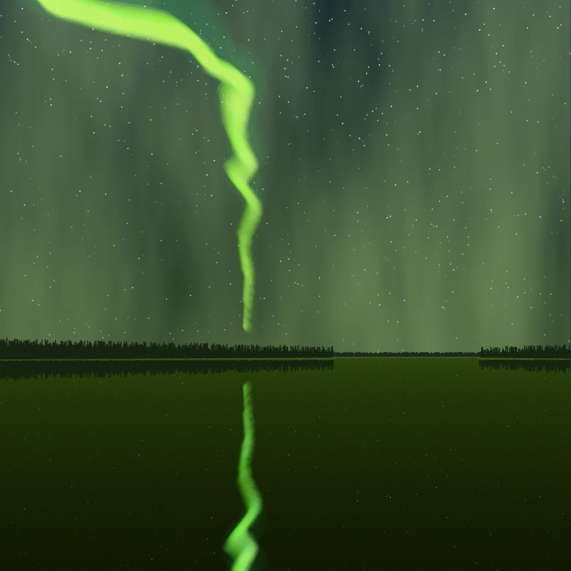Aurora Borealis #23 static token preview