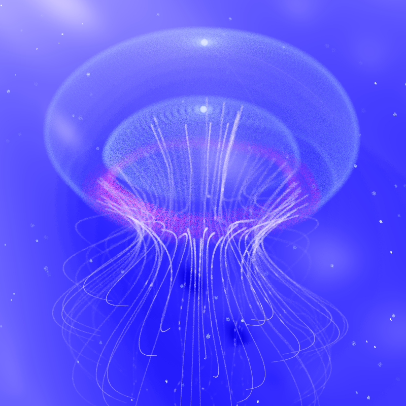 Creatures of the Deep #1 - The Jellyfish #8 static token preview