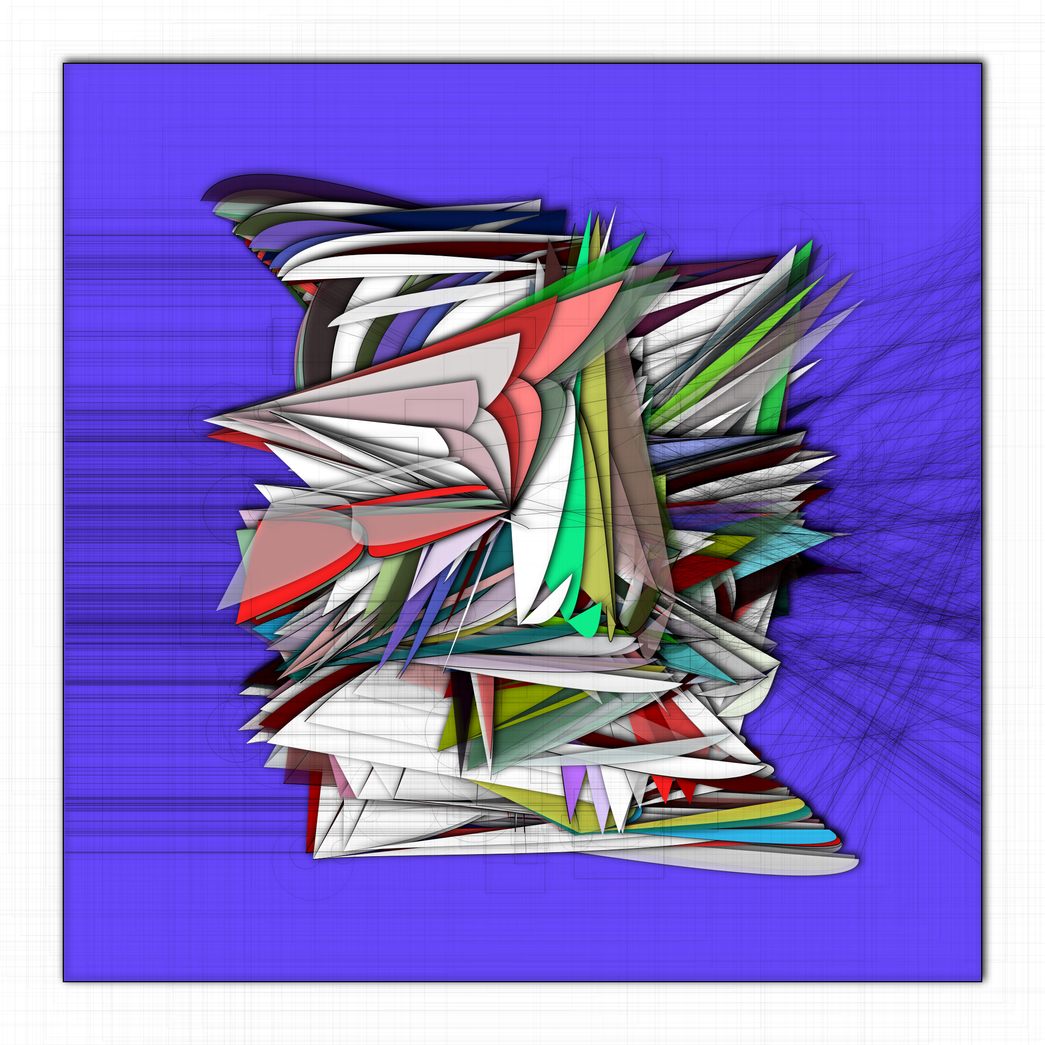 P5Js Thoughts V7 #21 static token preview