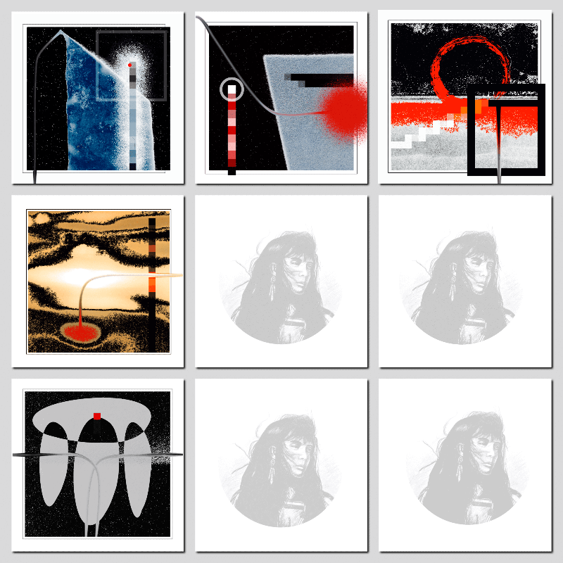 A New Media Arts of Chet 2021 Set 9.1 #5 static token preview