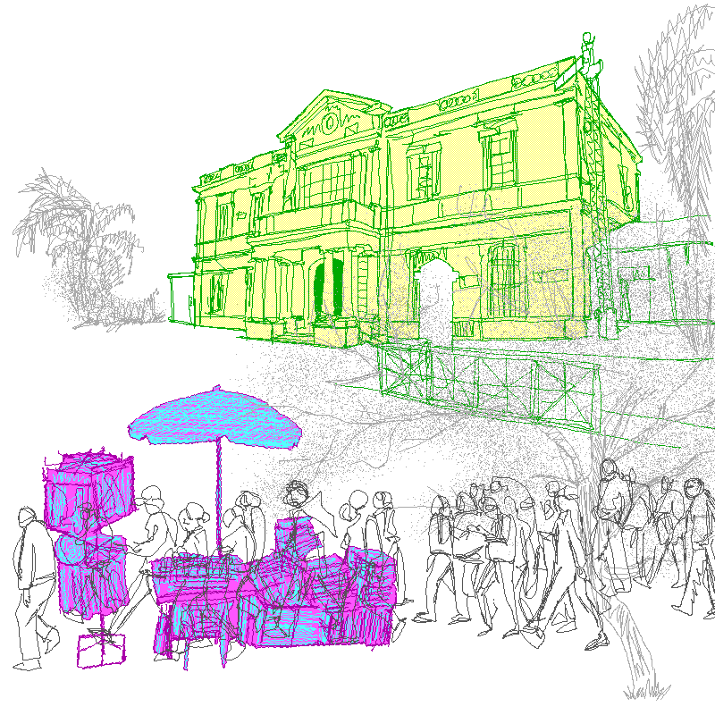 Walking through the city of El Bajo #16 static token preview