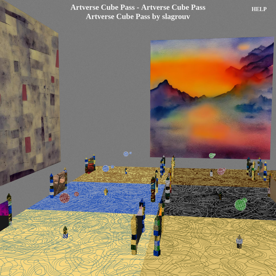 Artverse Cube Pass #2 static token preview