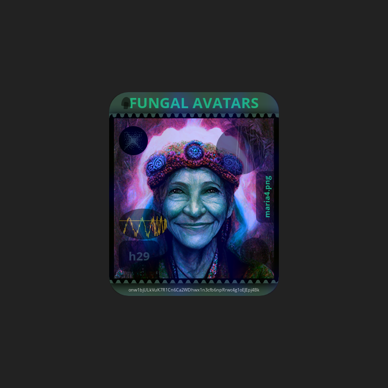 FUNGAL AVATARS vol I #20 static token preview