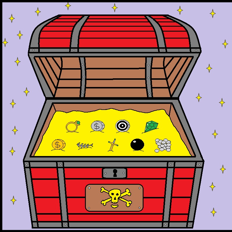 Treasure loot box #5 static token preview