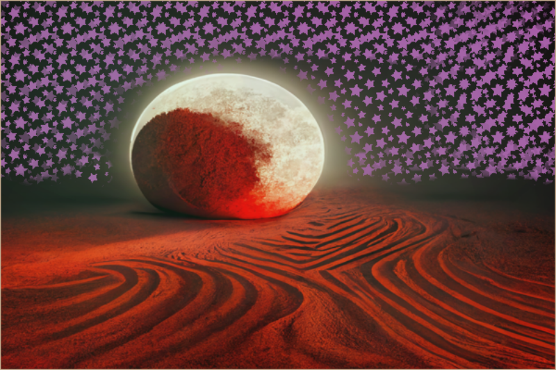 (Red) Moon #3 static token preview