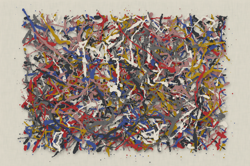 Ode to Pollock #107 static token preview
