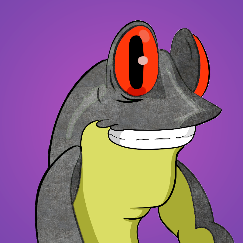 Annoying frogs #23 static token preview