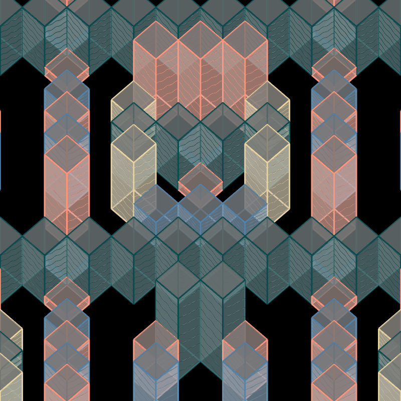 3D Pattern: BLOCK #7 static token preview