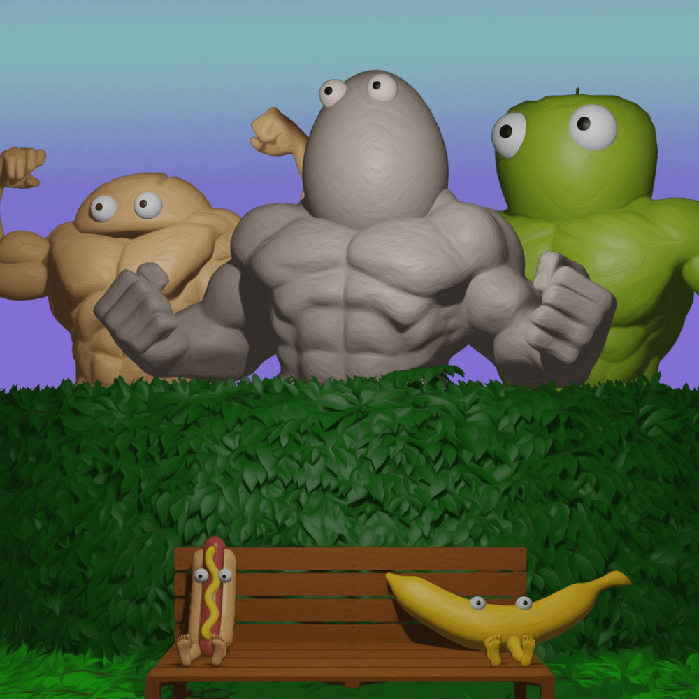 Buff Bois #13 static token preview