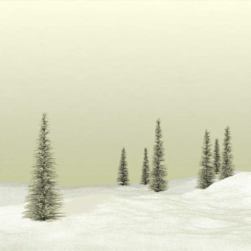 Snowy Hills #3 static token preview