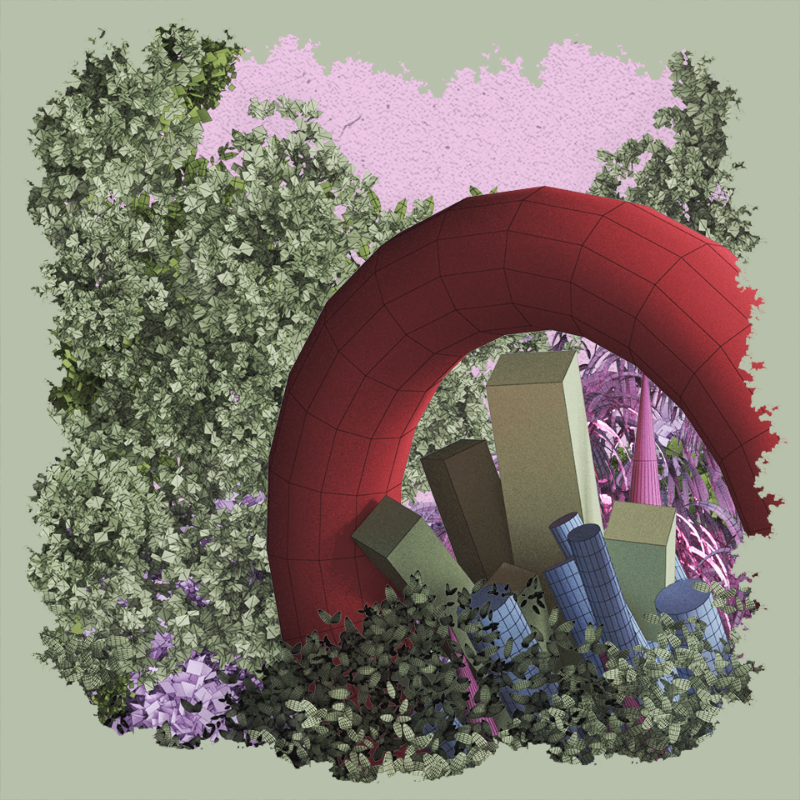 Geo-forest #3dart #16 static token preview