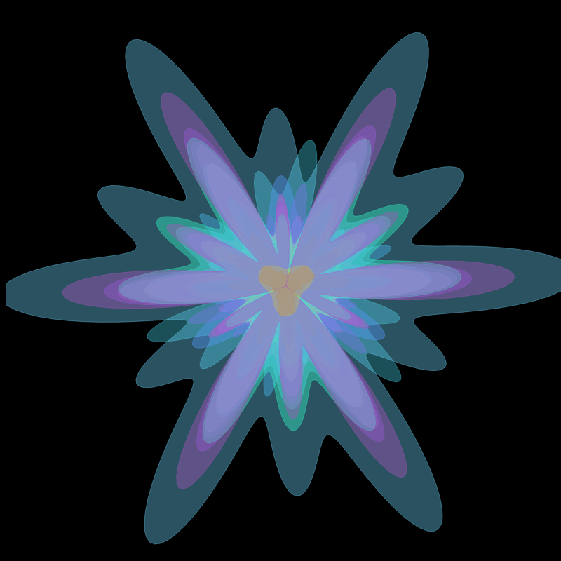Blooming Flowers #96 static token preview