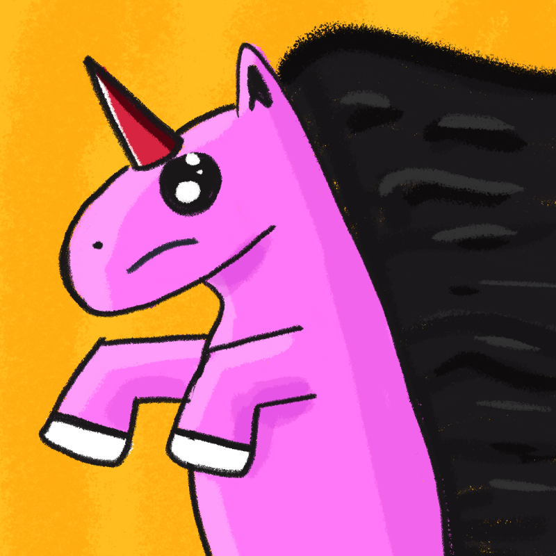 Peculiar unicornos #16 static token preview